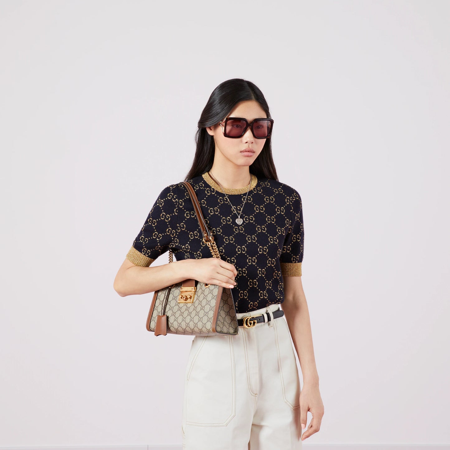Gucci Padlock Medium Tote Bag