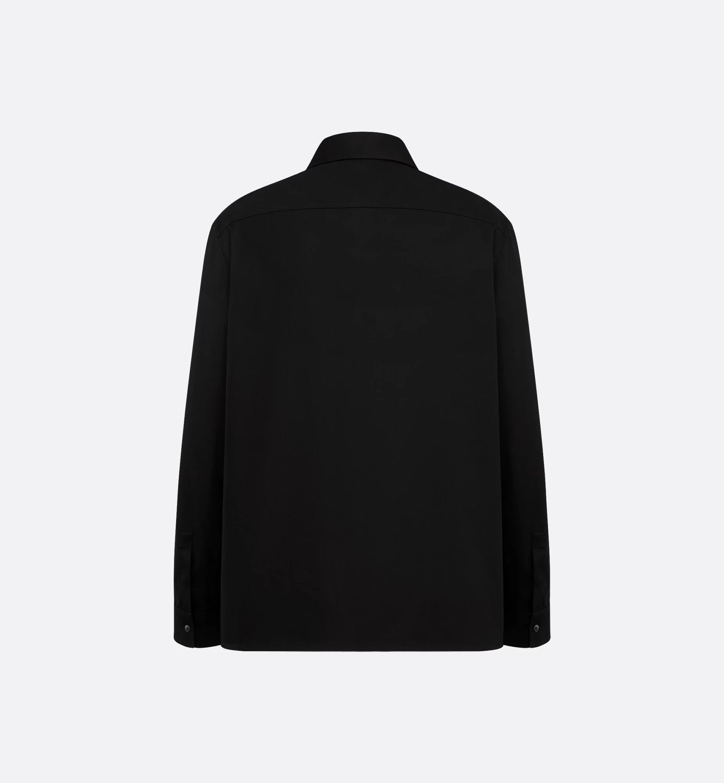 Dior Zipped Shirt with CD Icon Embroidery