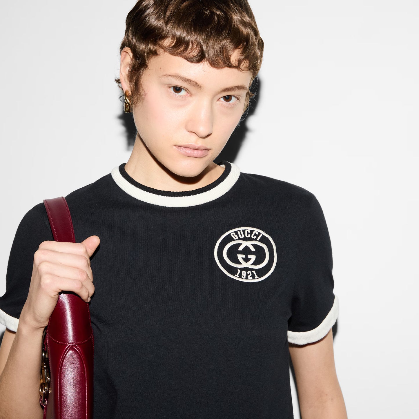 Gucci Cotton Jersey T-shirt With Embroidery