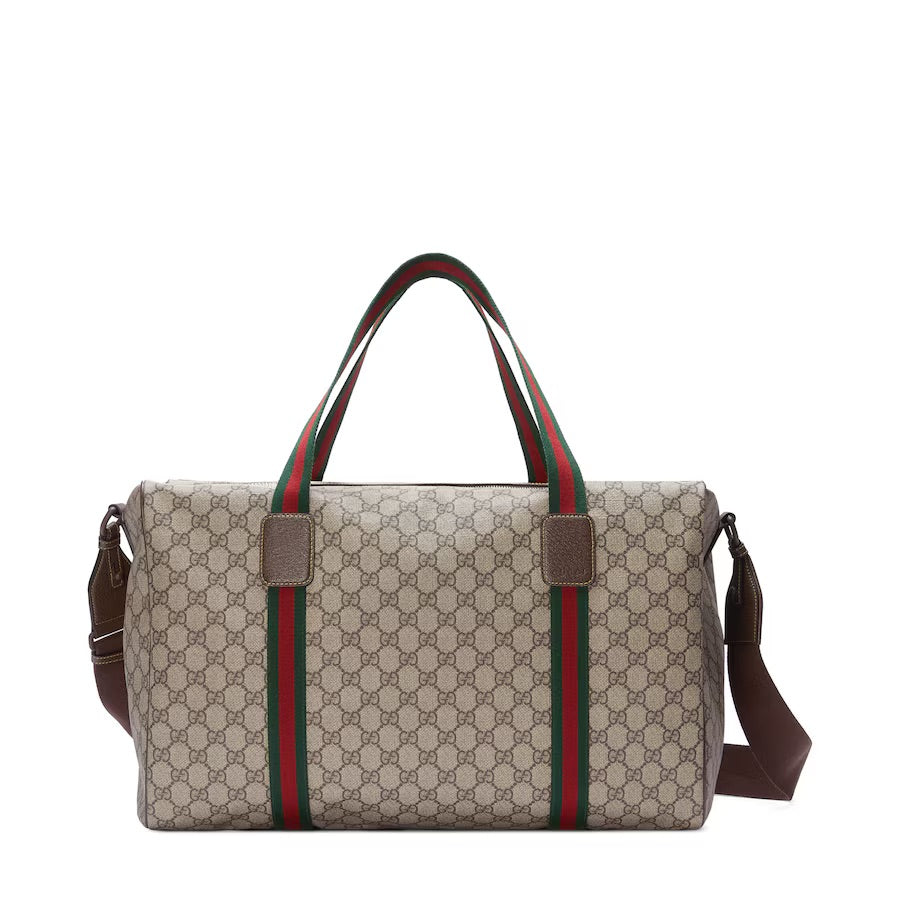 Gucci Medium Duffle Bag With Web
