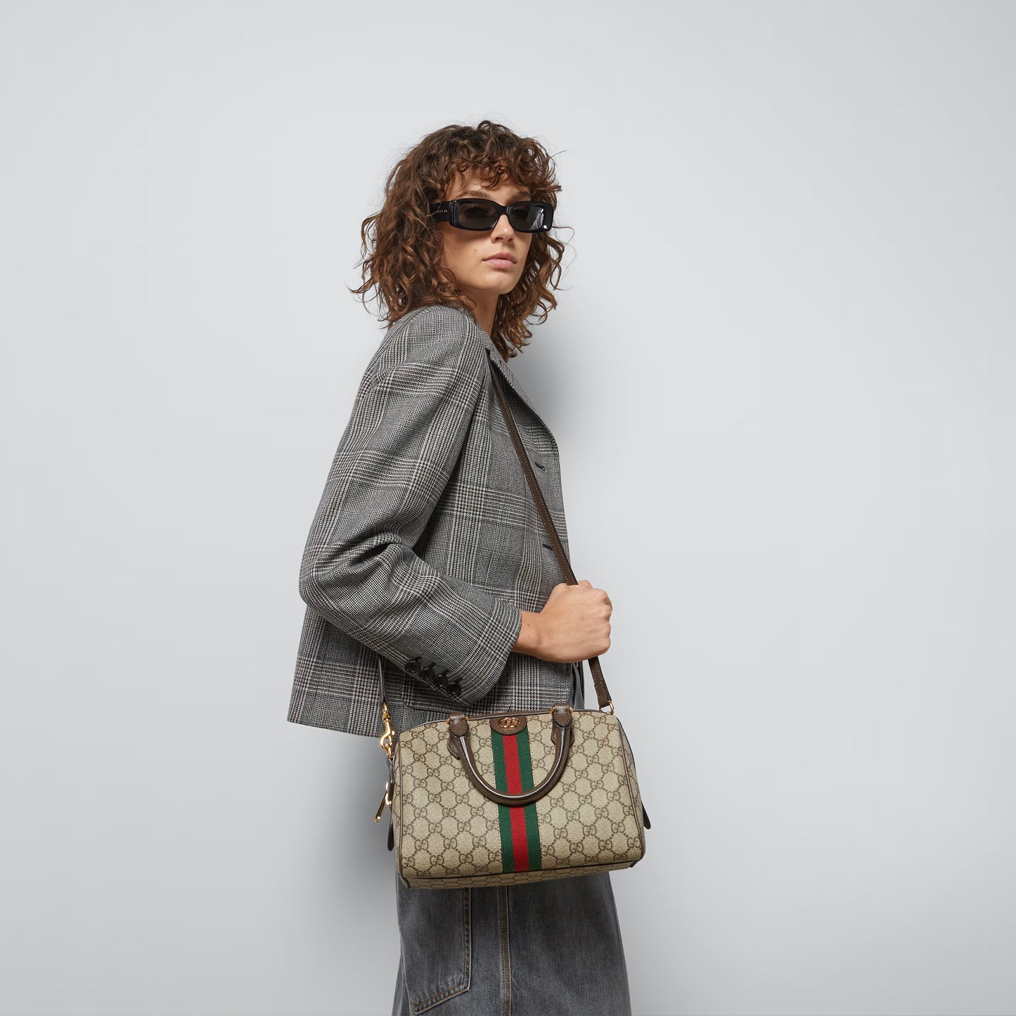 Gucci Ophidia Medium Boston Bag