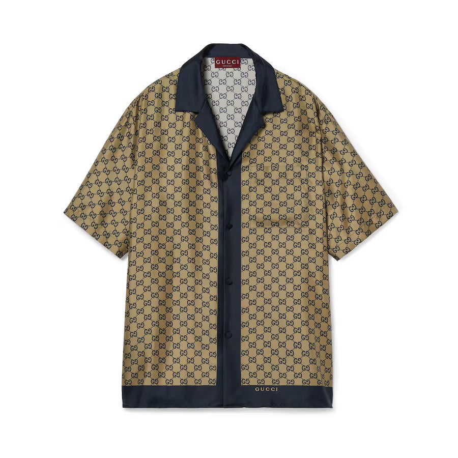 Gucci Printed Silk Shirt
