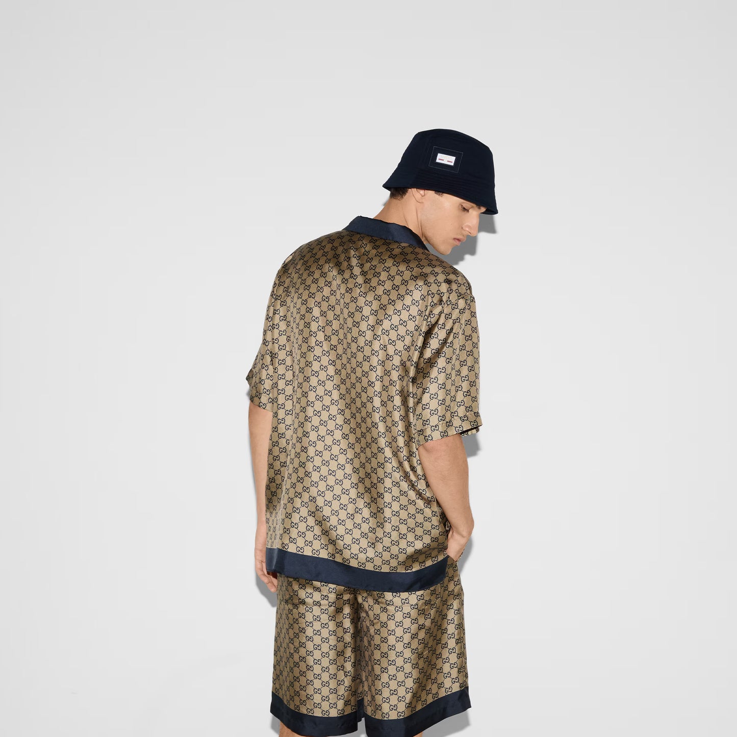 Gucci Printed Silk Shirt