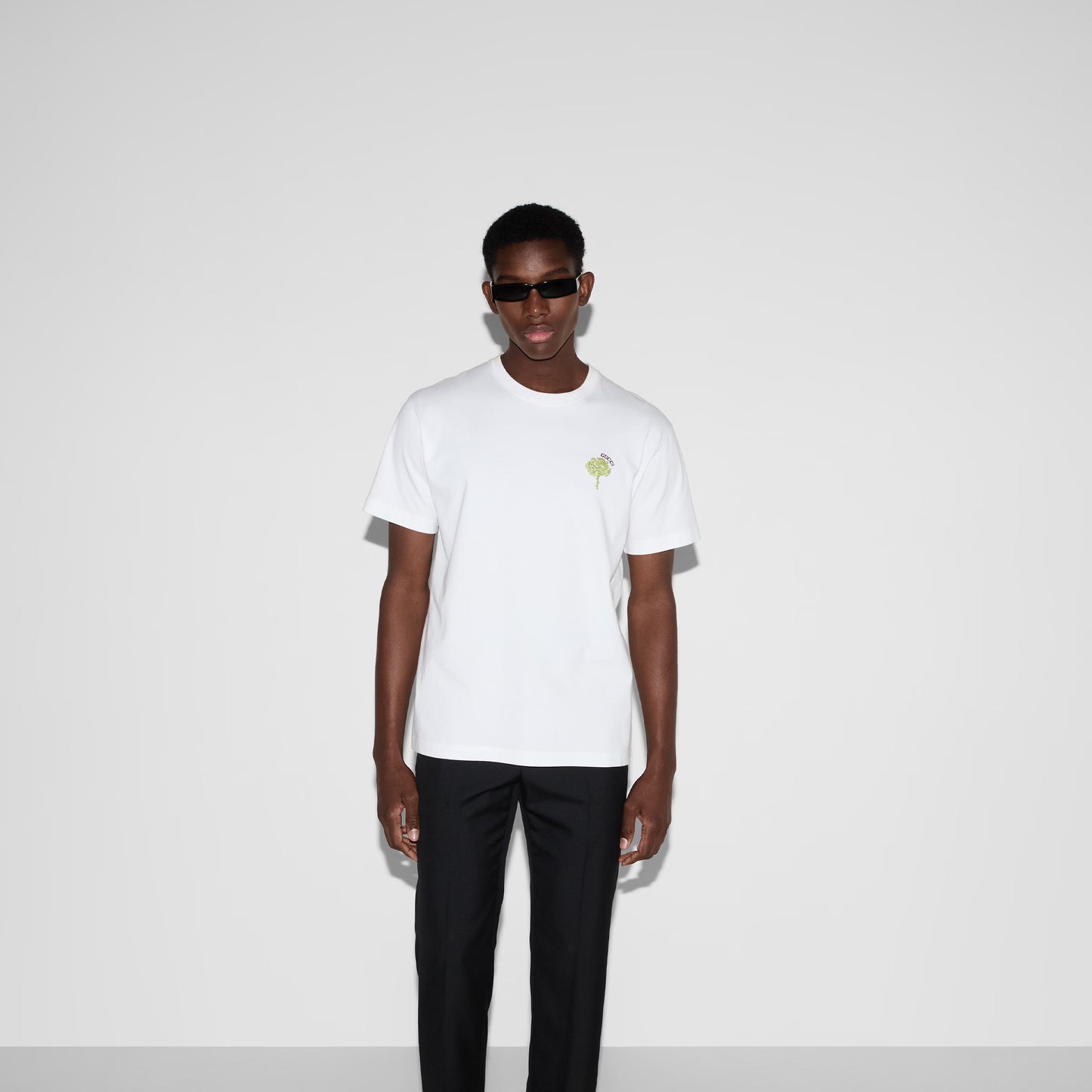 Gucci Cotton Jersey T-shirt With Embroidery