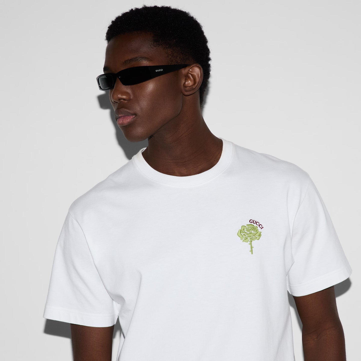 Gucci Cotton Jersey T-shirt With Embroidery