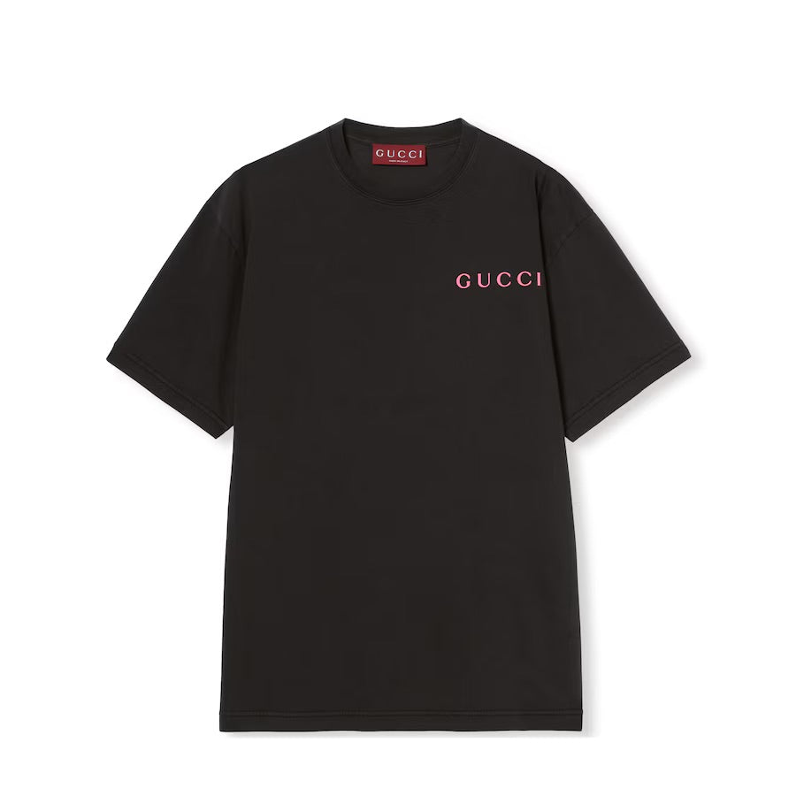 Gucci Printed Cotton Jersey T-shirt