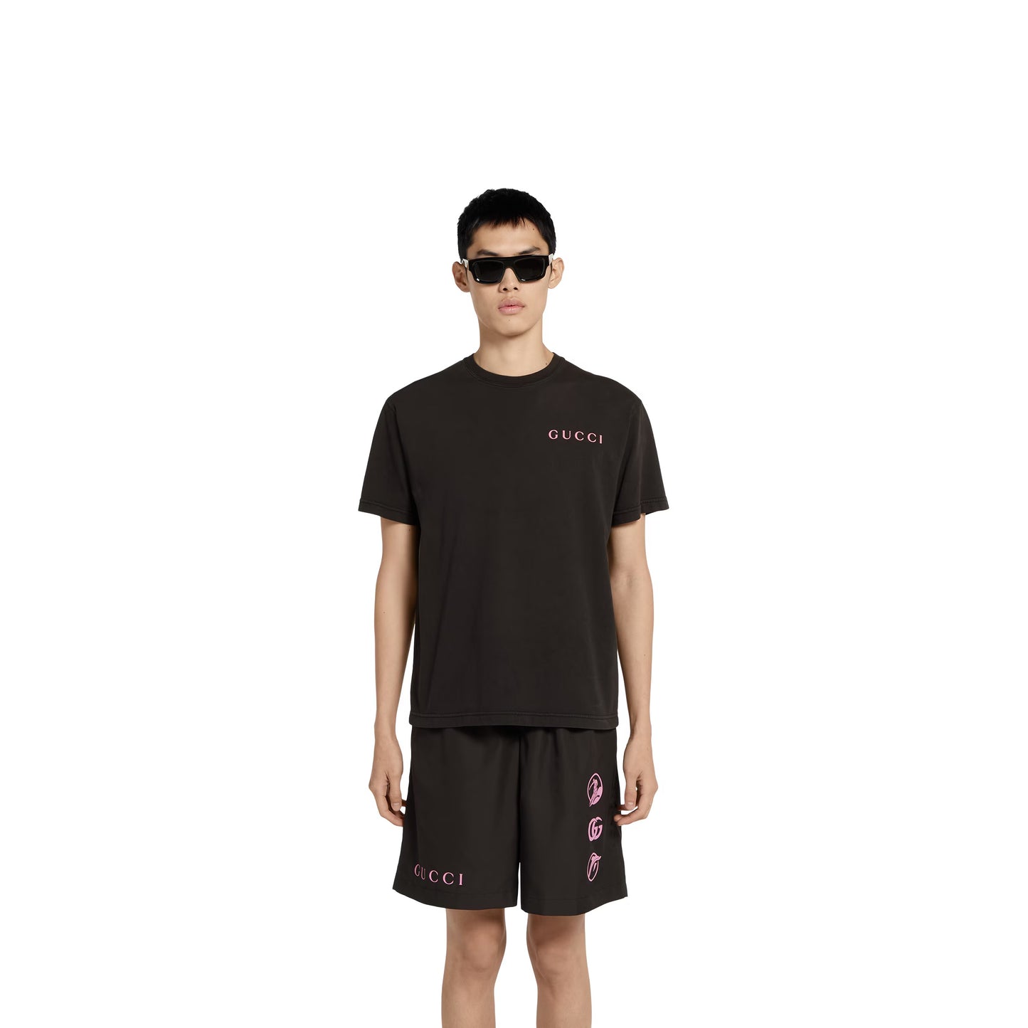 Gucci Printed Cotton Jersey T-shirt