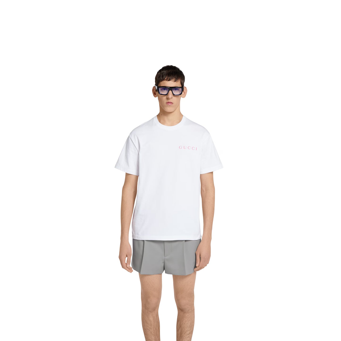 Guuci Printed cotton Jersey T-shirt