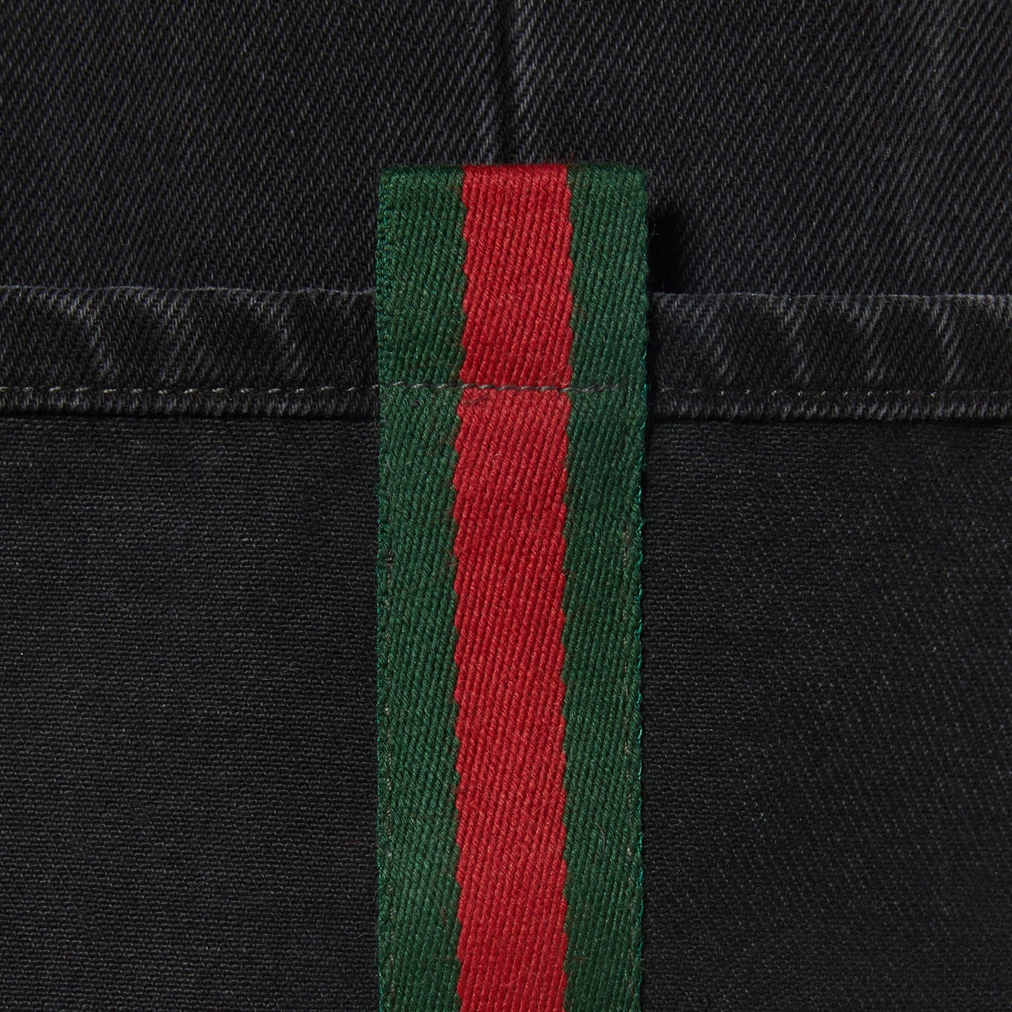Gucci Denim Pant With Web