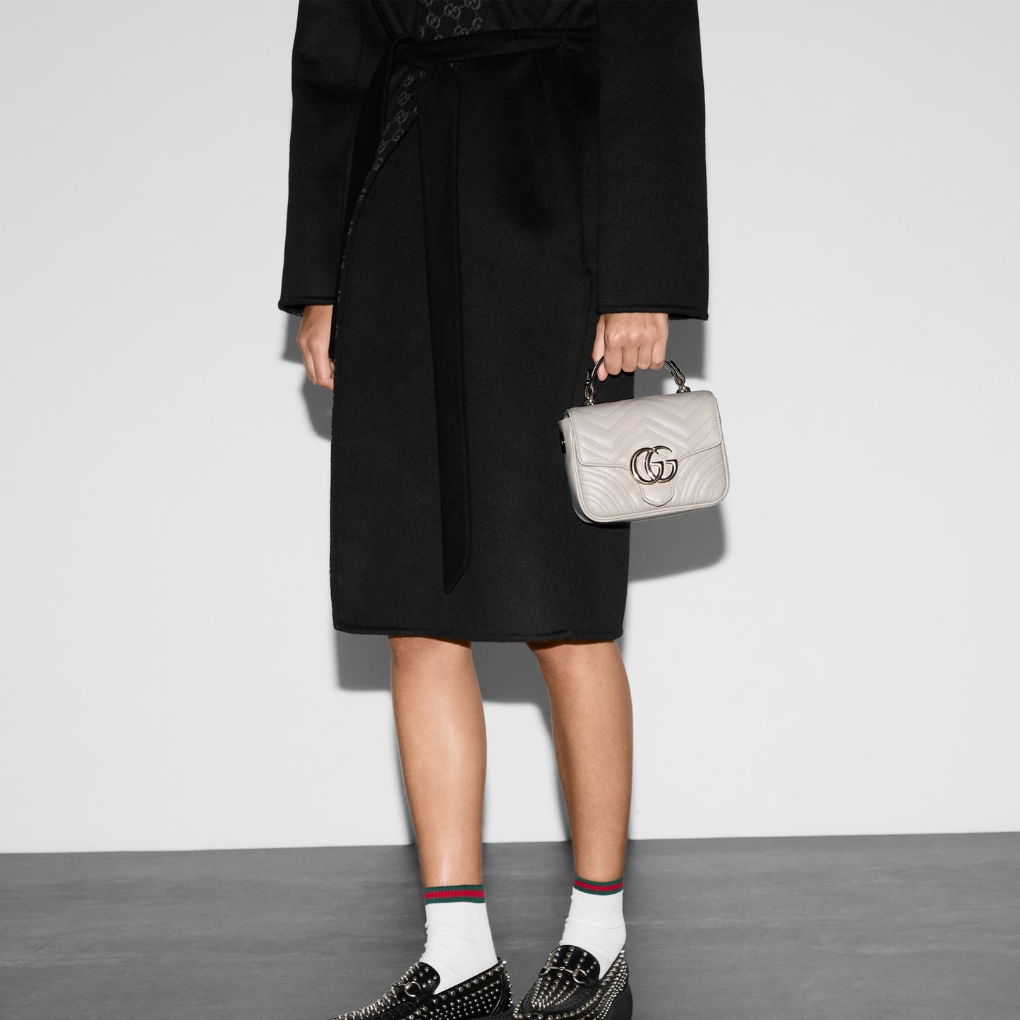 Gucci GG Marmont Mini Top Handle Bag