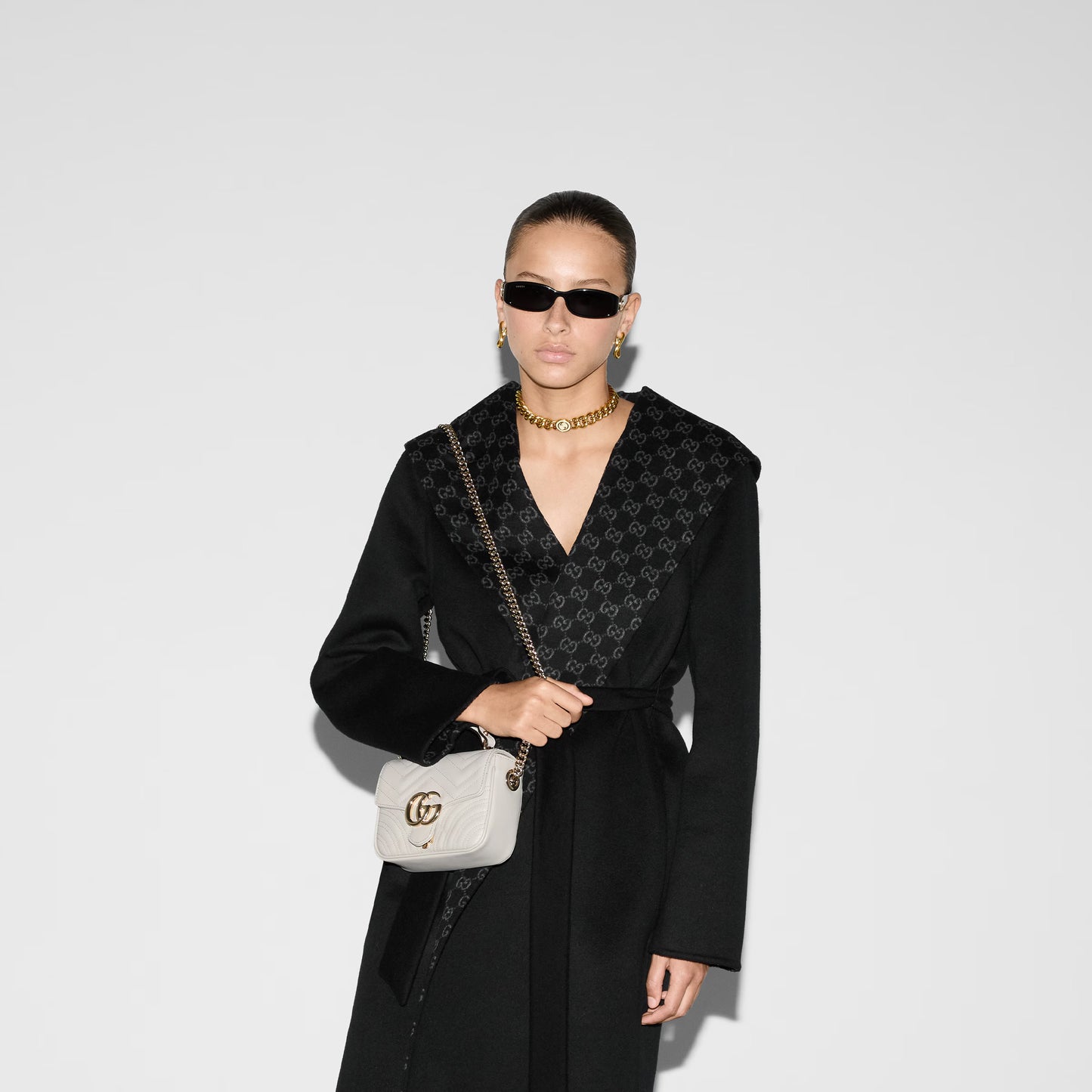Gucci GG Marmont Mini Top Handle Bag