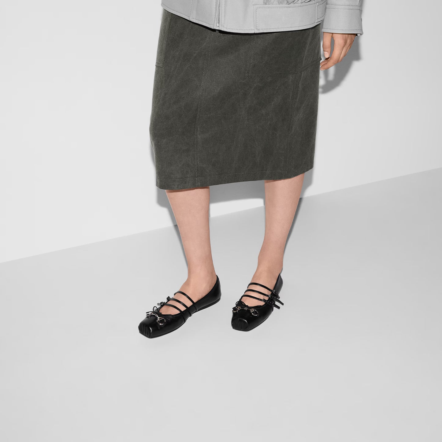 Women's Gucci Horsebit Ballet Flat
