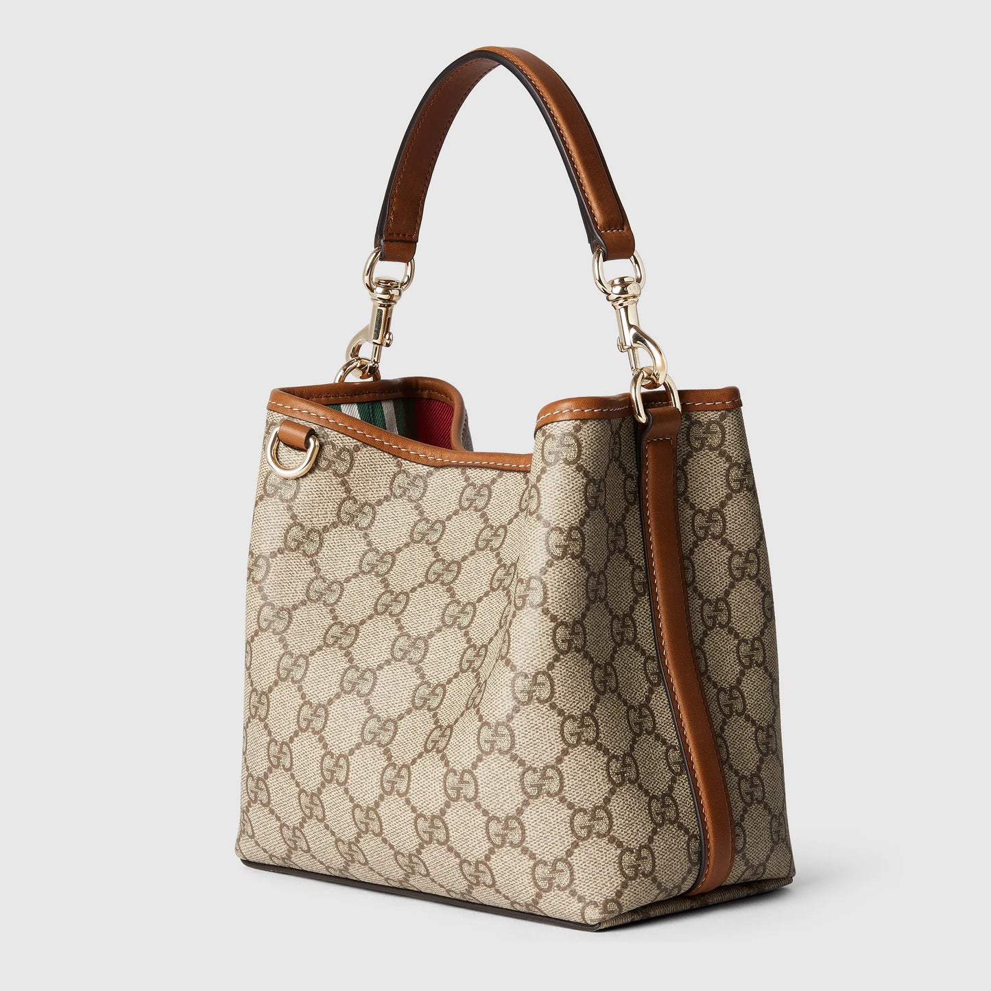Gucci GG Emblem Small Bucket Bag