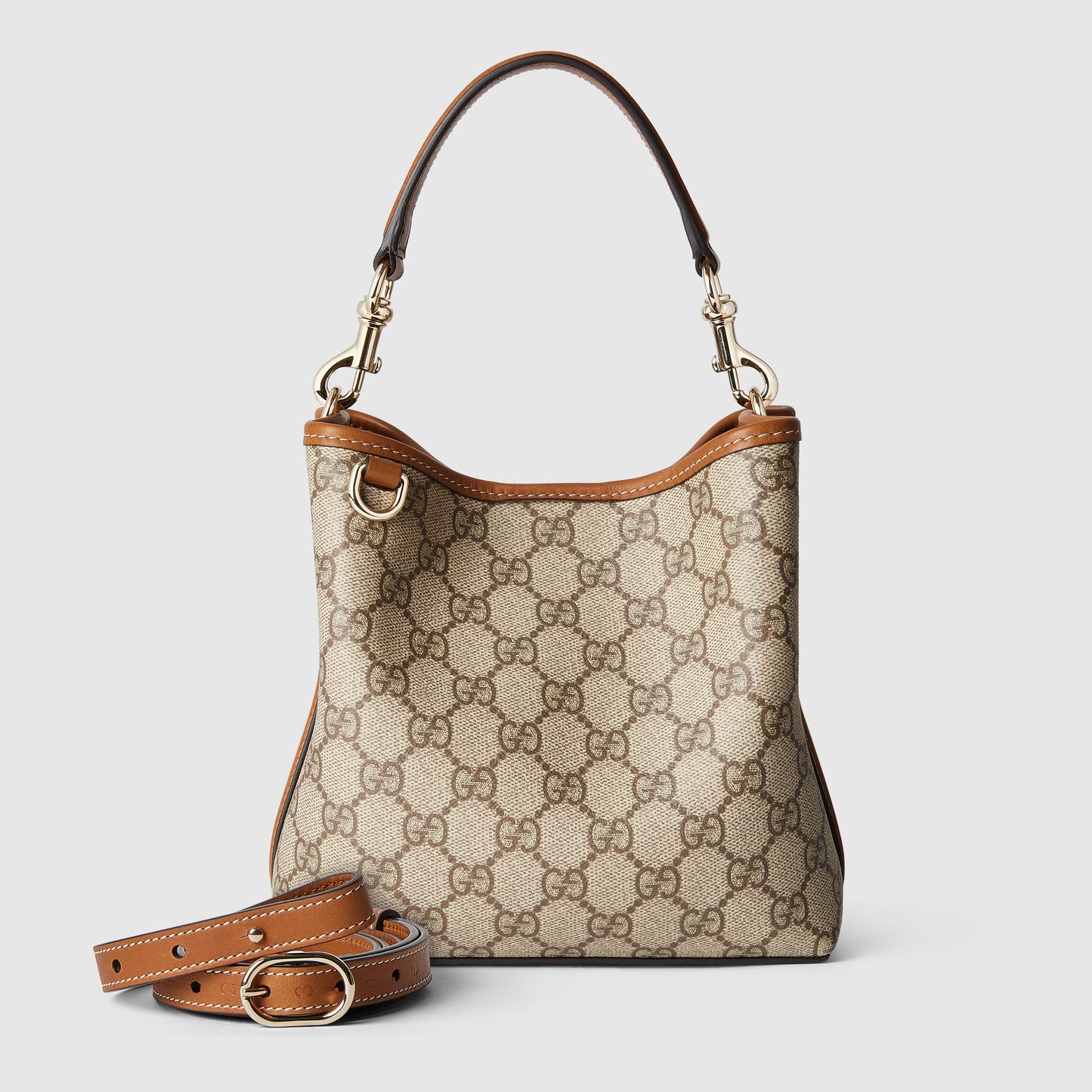 Gucci GG Emblem Small Bucket Bag