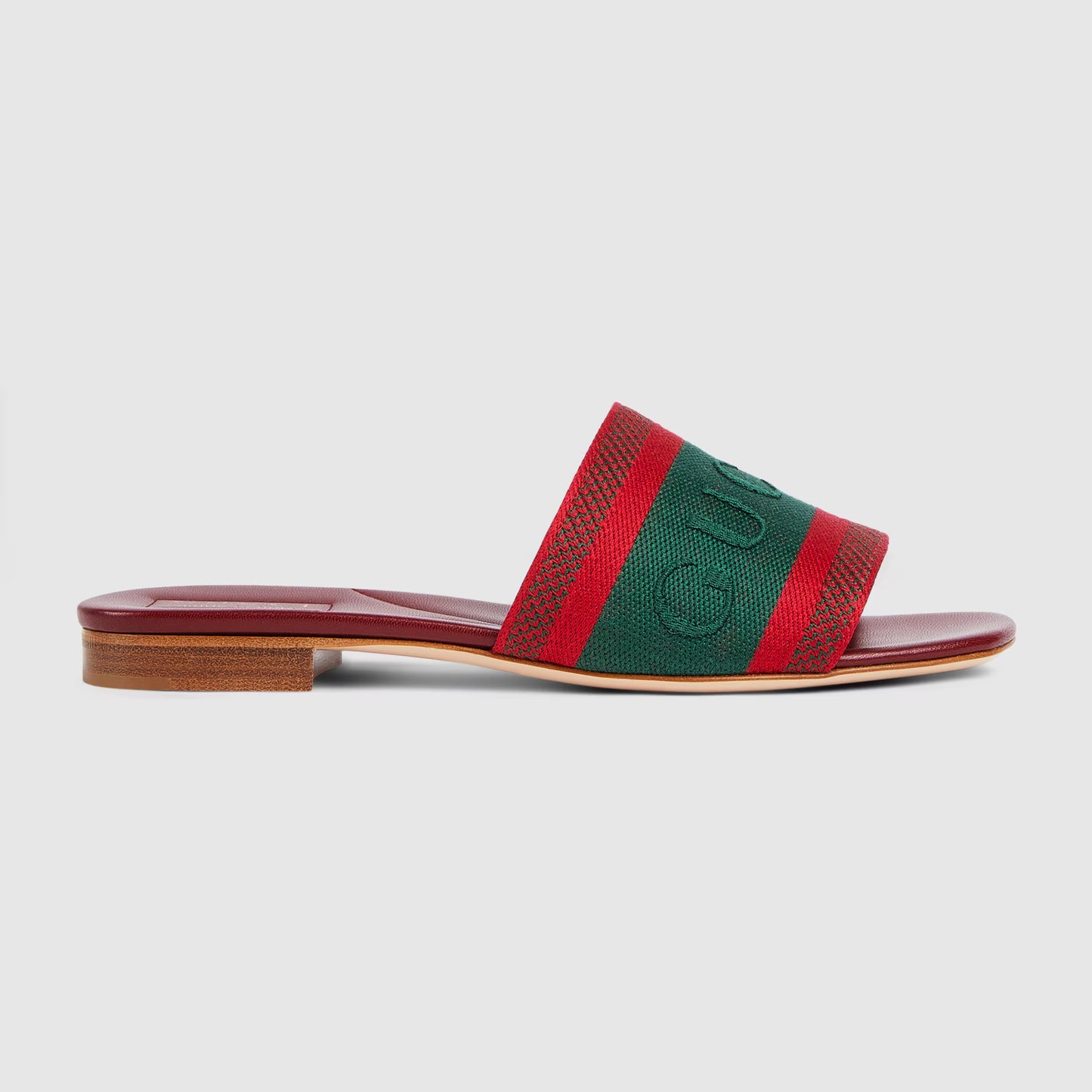 Women's Gucci Slide Sandal With Web