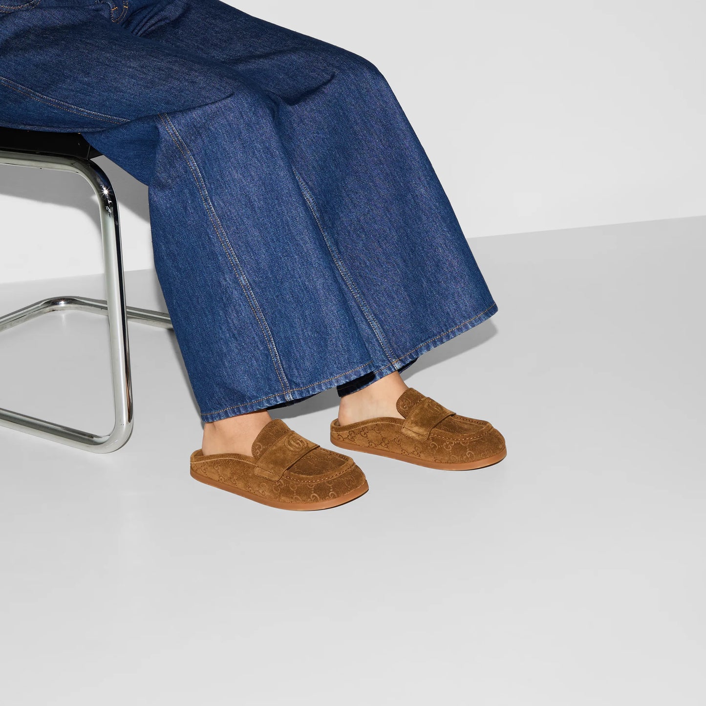 Women's Gucci Mule With Double G