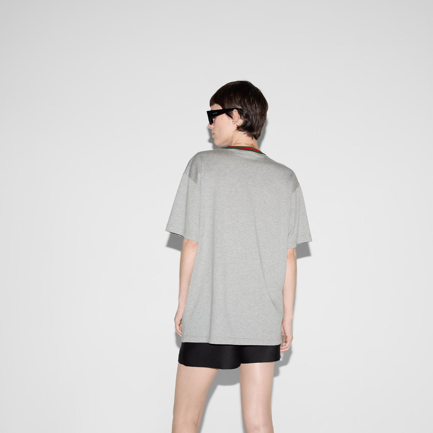 Gucci Jersey T-shirt With Web