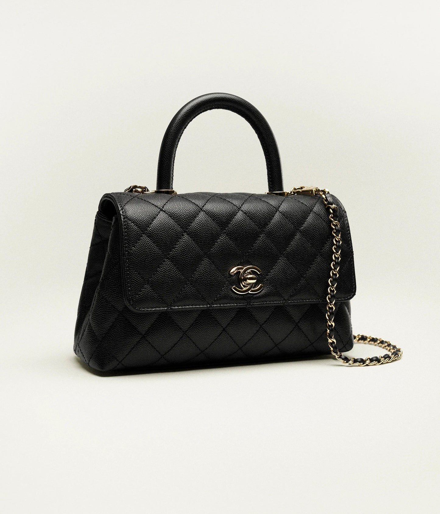 Chanel Flap Bag with Top Handle