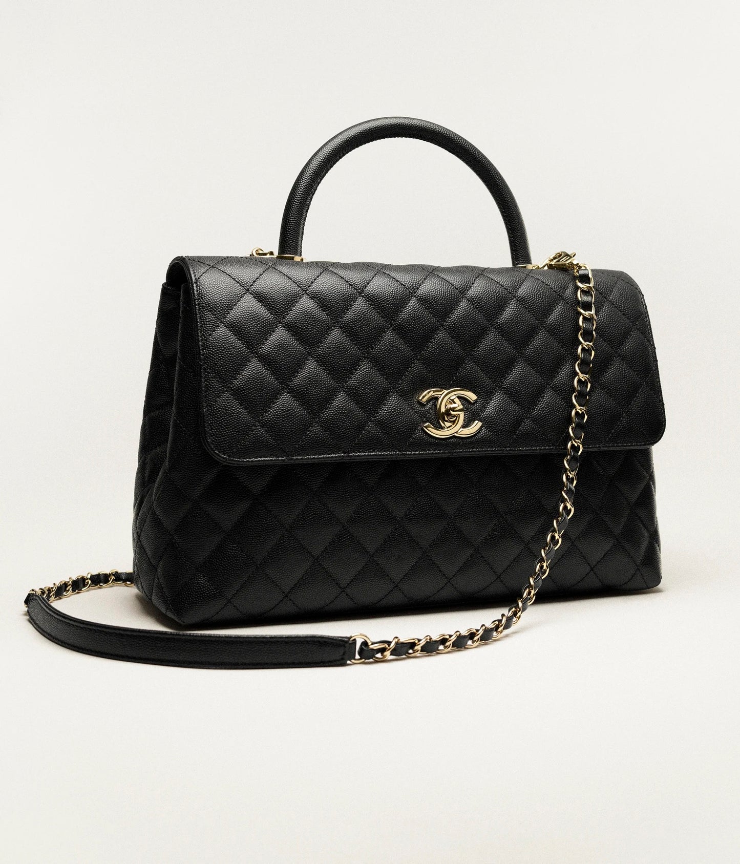 Chanel Maxi Flap Bag with Top Handle