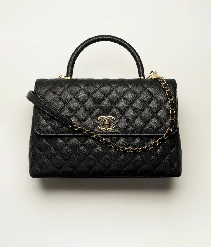 Chanel Maxi Flap Bag with Top Handle