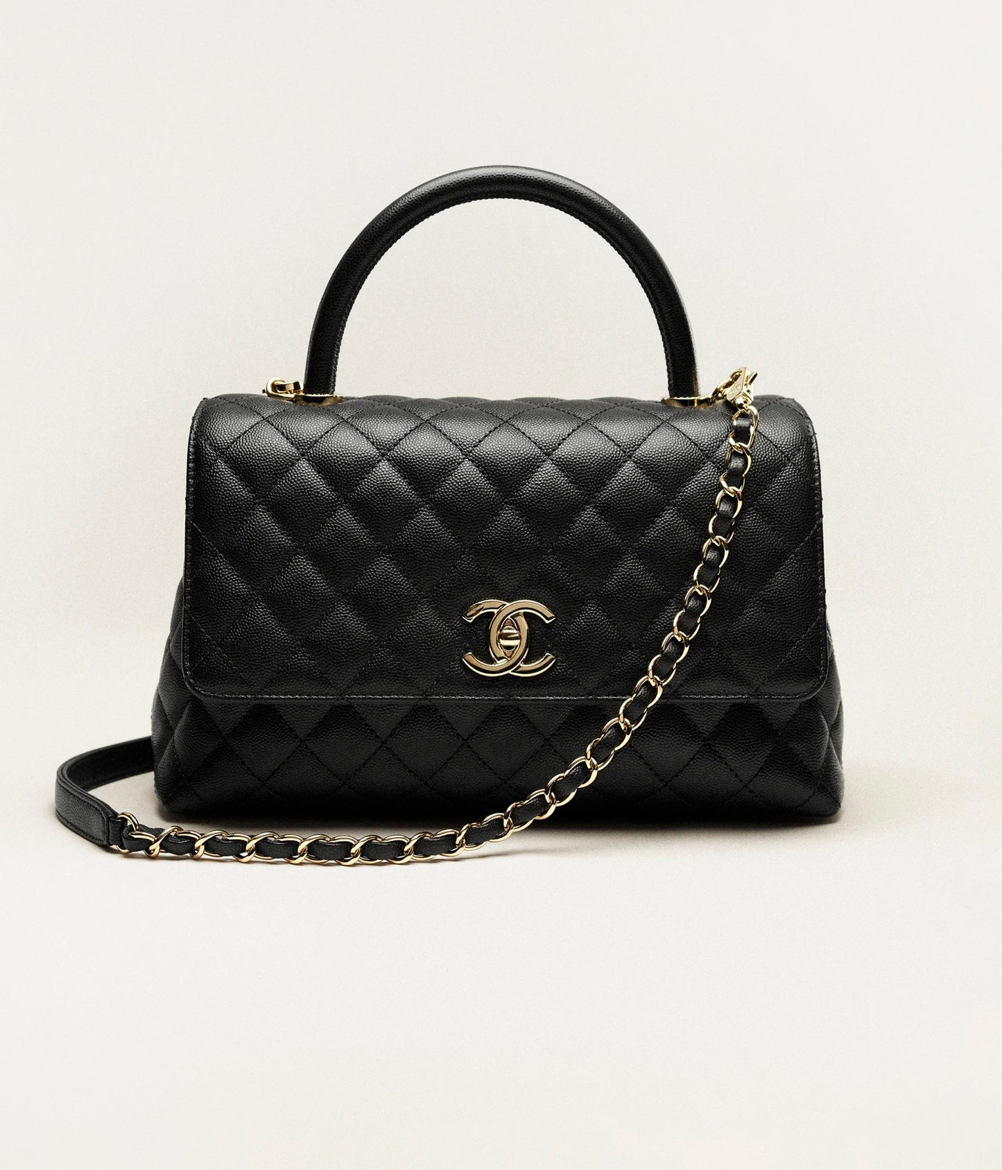 Chanel Large Flap Bag with Top Handle
