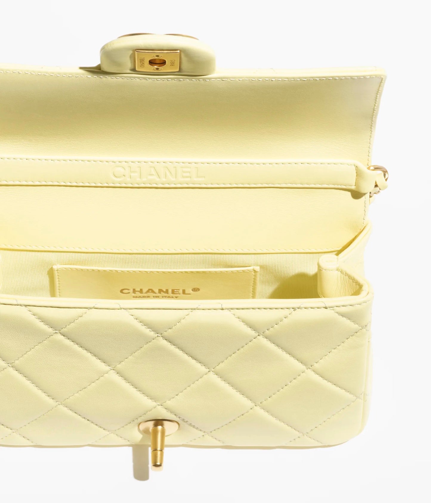 Chanel Mini Flap Bag With Top Handle