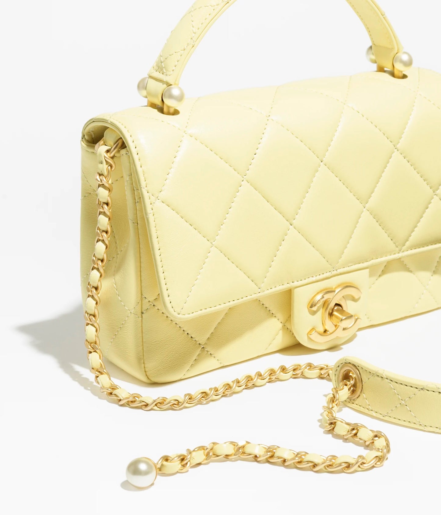 Chanel Mini Flap Bag With Top Handle