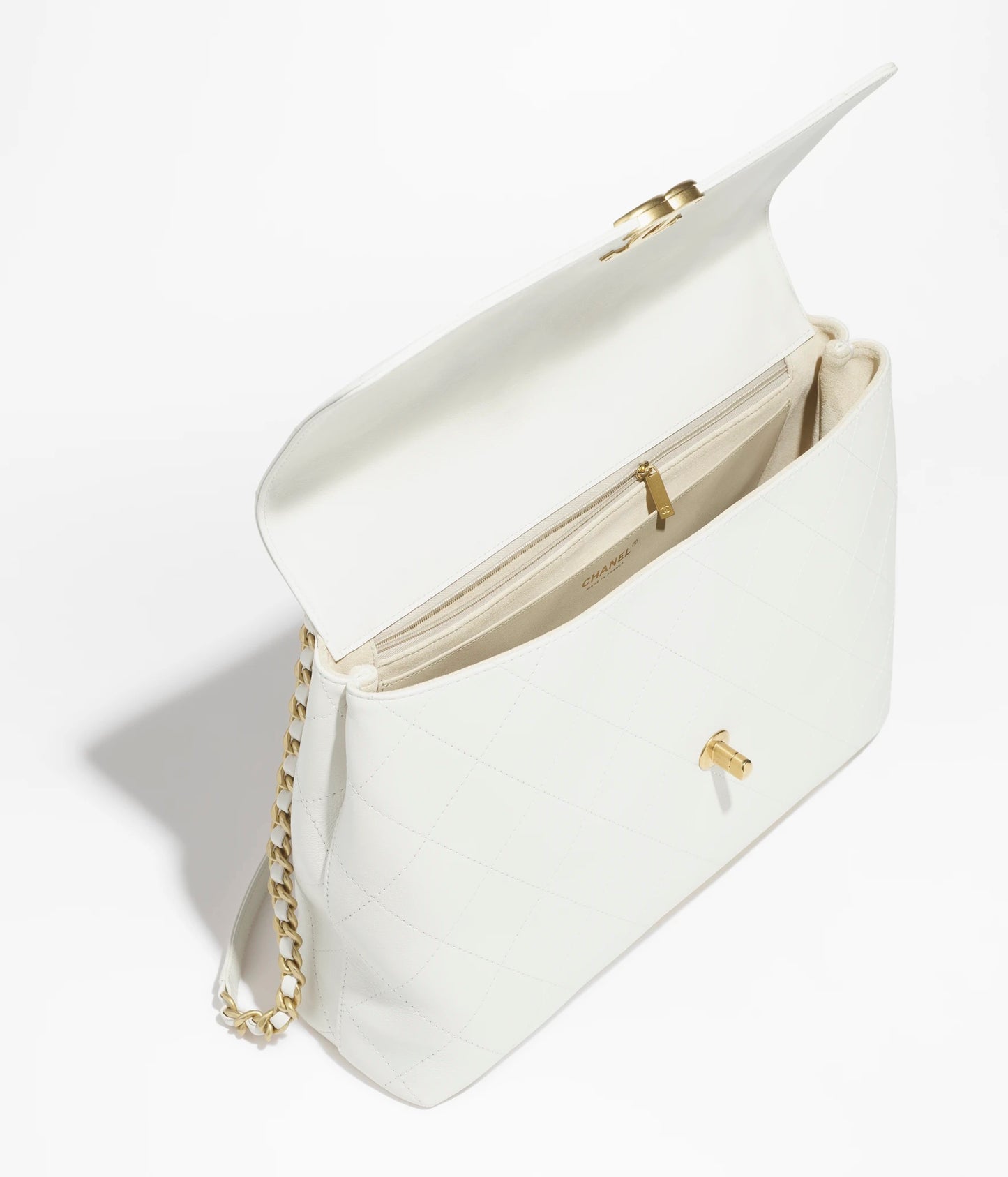 Chanel Maxi Flap Bag With Top Handle