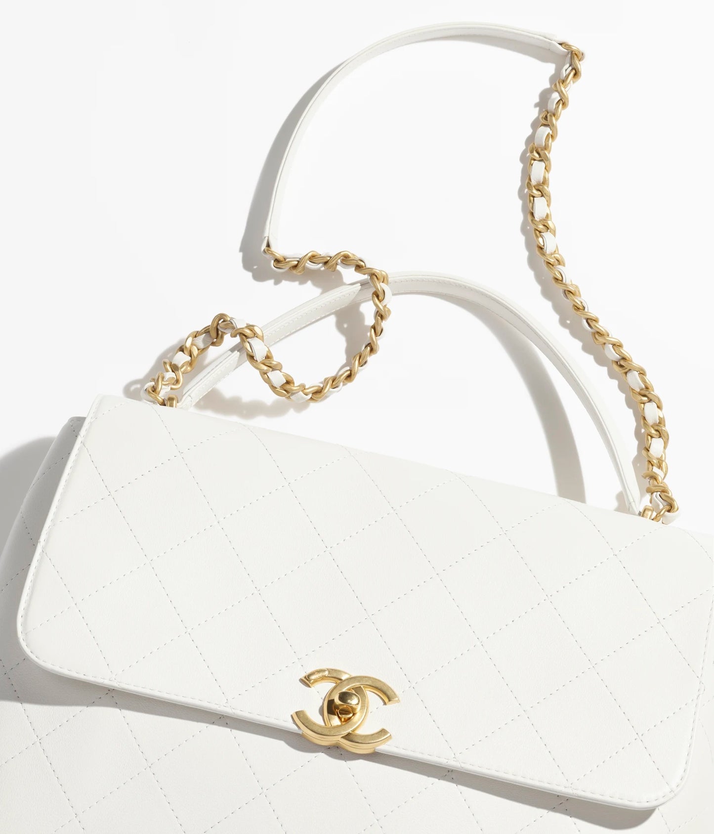 Chanel Maxi Flap Bag With Top Handle