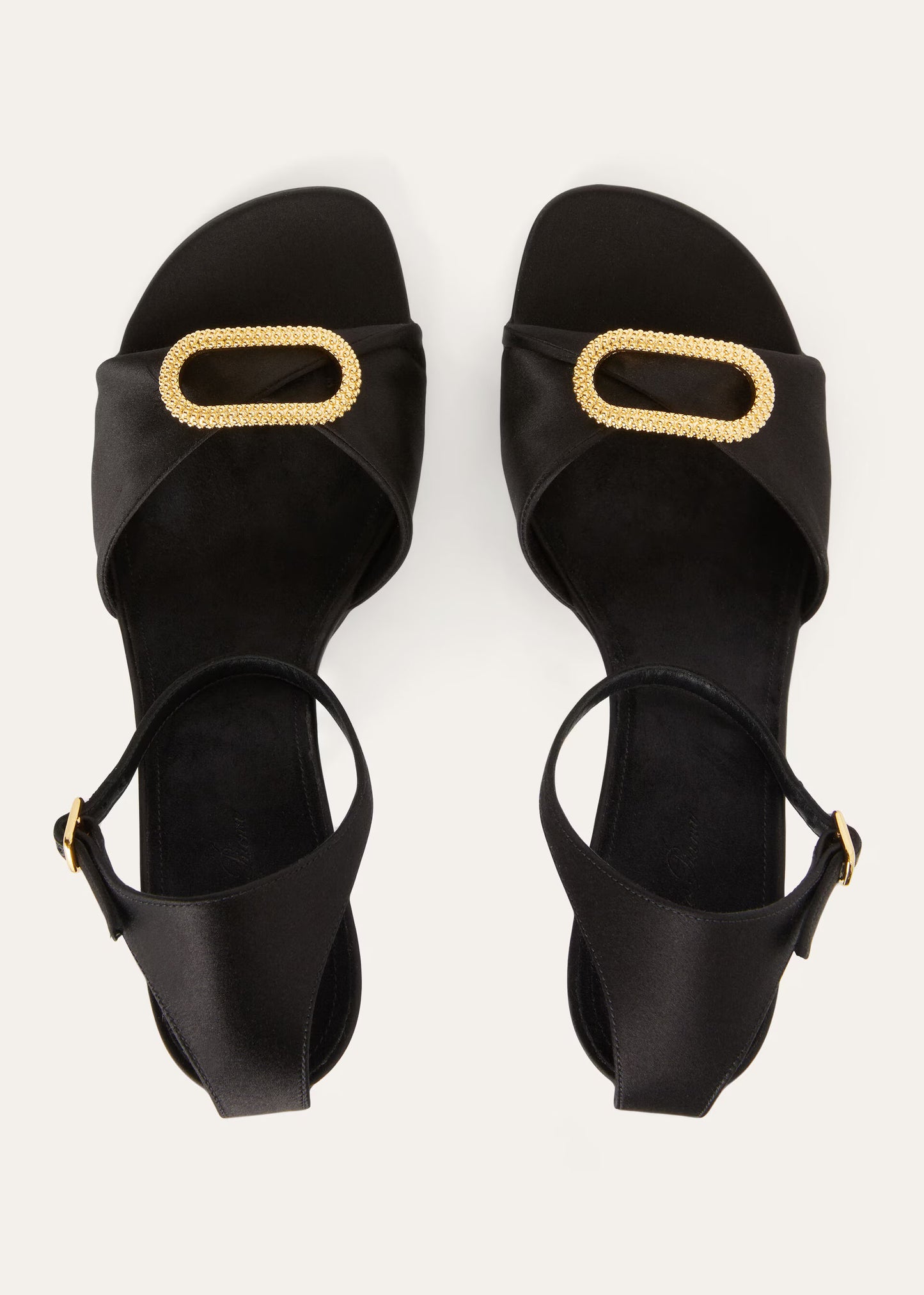 Loro Piana Olympia Heeled Sandal