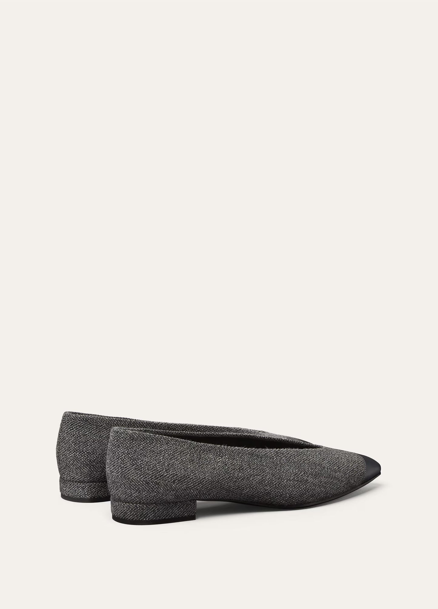 Loro Piana Rebecca Cap Toe Ballet Flat