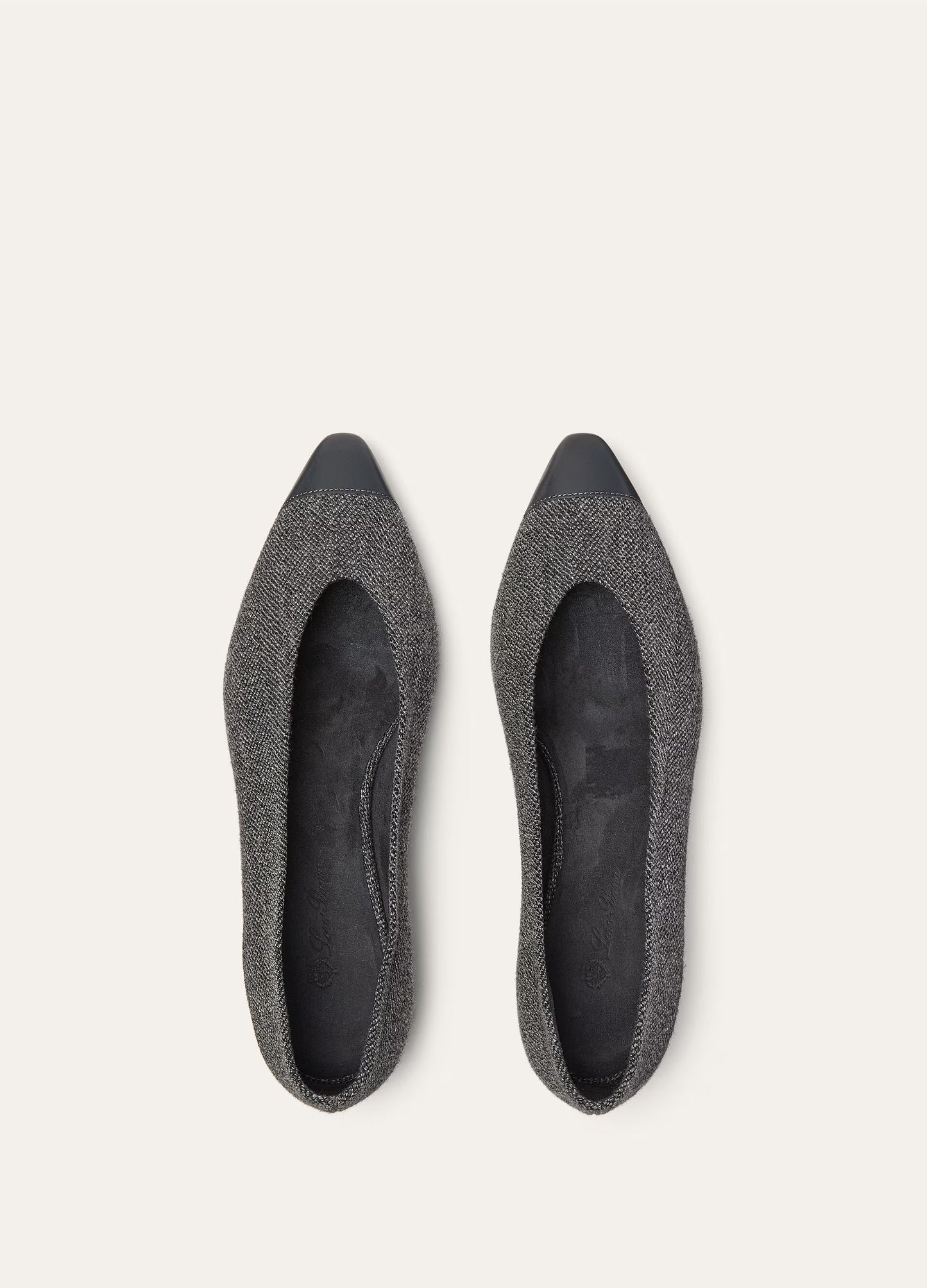 Loro Piana Rebecca Cap Toe Ballet Flat