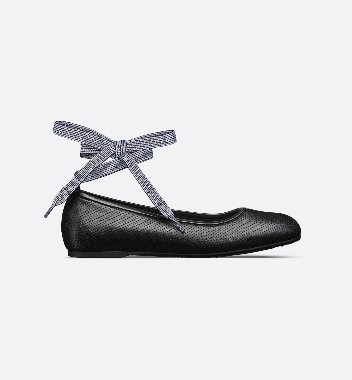 Dior D-Journey Lace-Up Ballet Flat
