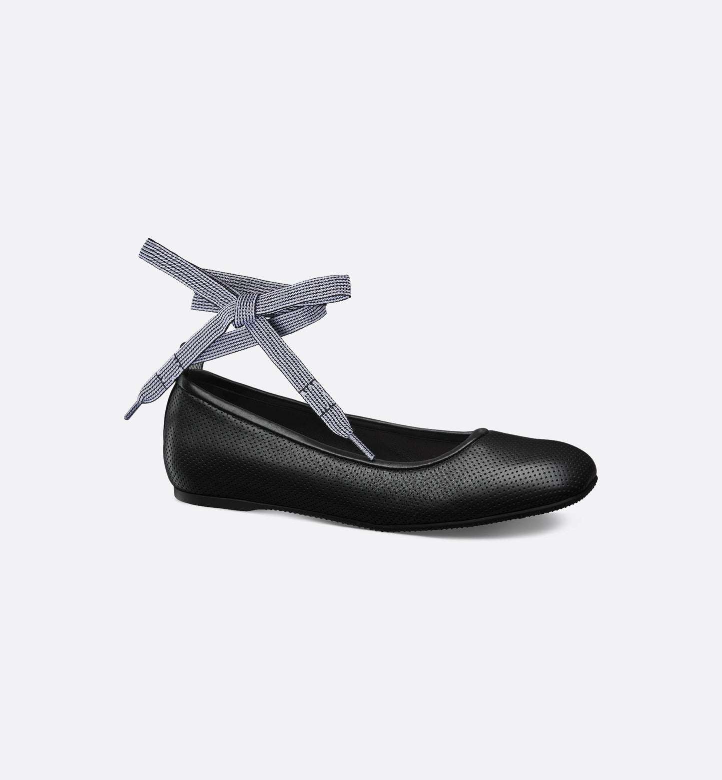 Dior D-Journey Lace-Up Ballet Flat