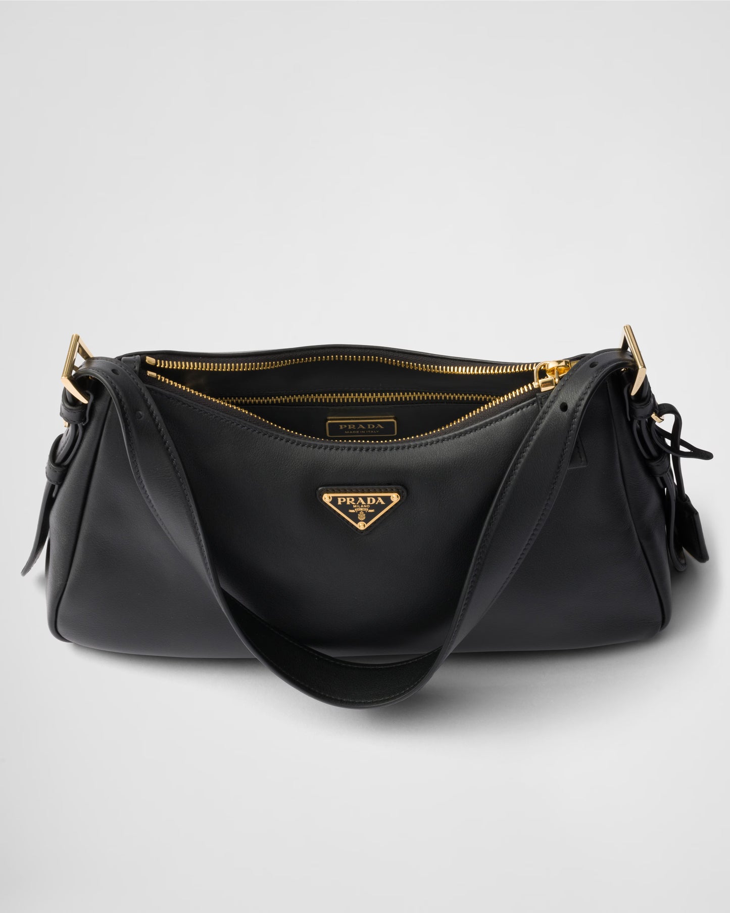 Prada Aimée Medium Leather Shoulder Bag