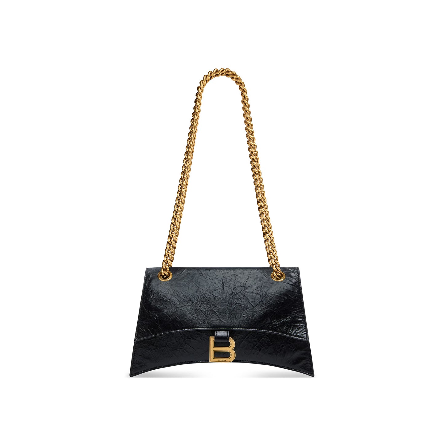Balenciaga Crush Small Chain Bag in Black