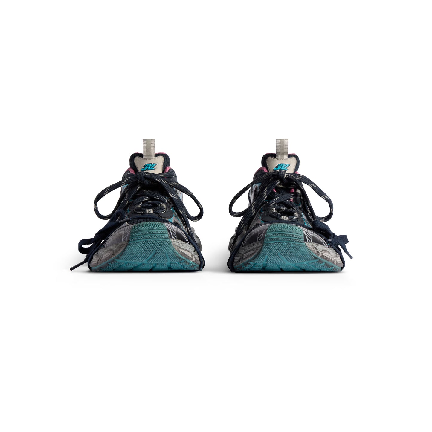 Women's Balenciaga 3XL Sneaker in Grey/Blue/Pink