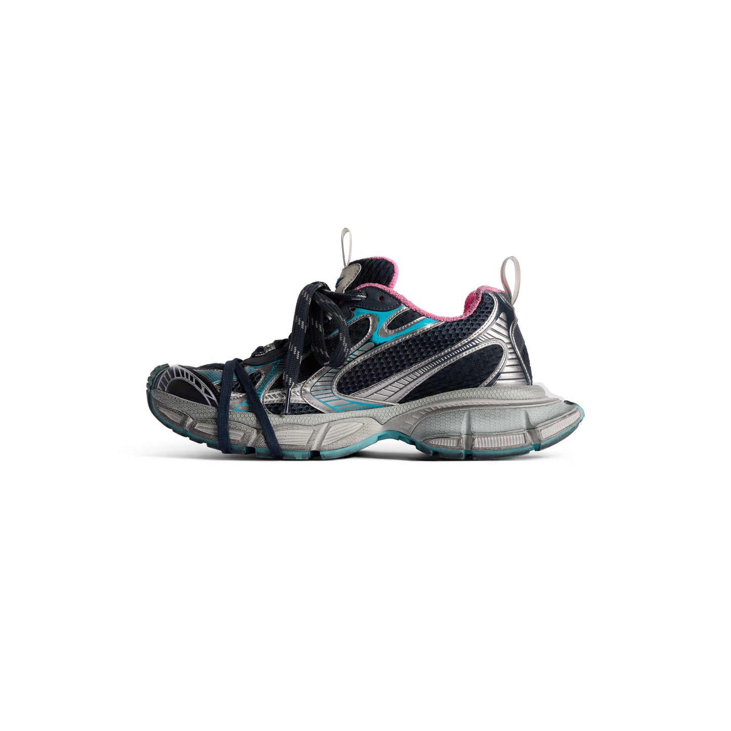 Women's Balenciaga 3XL Sneaker in Grey/Blue/Pink