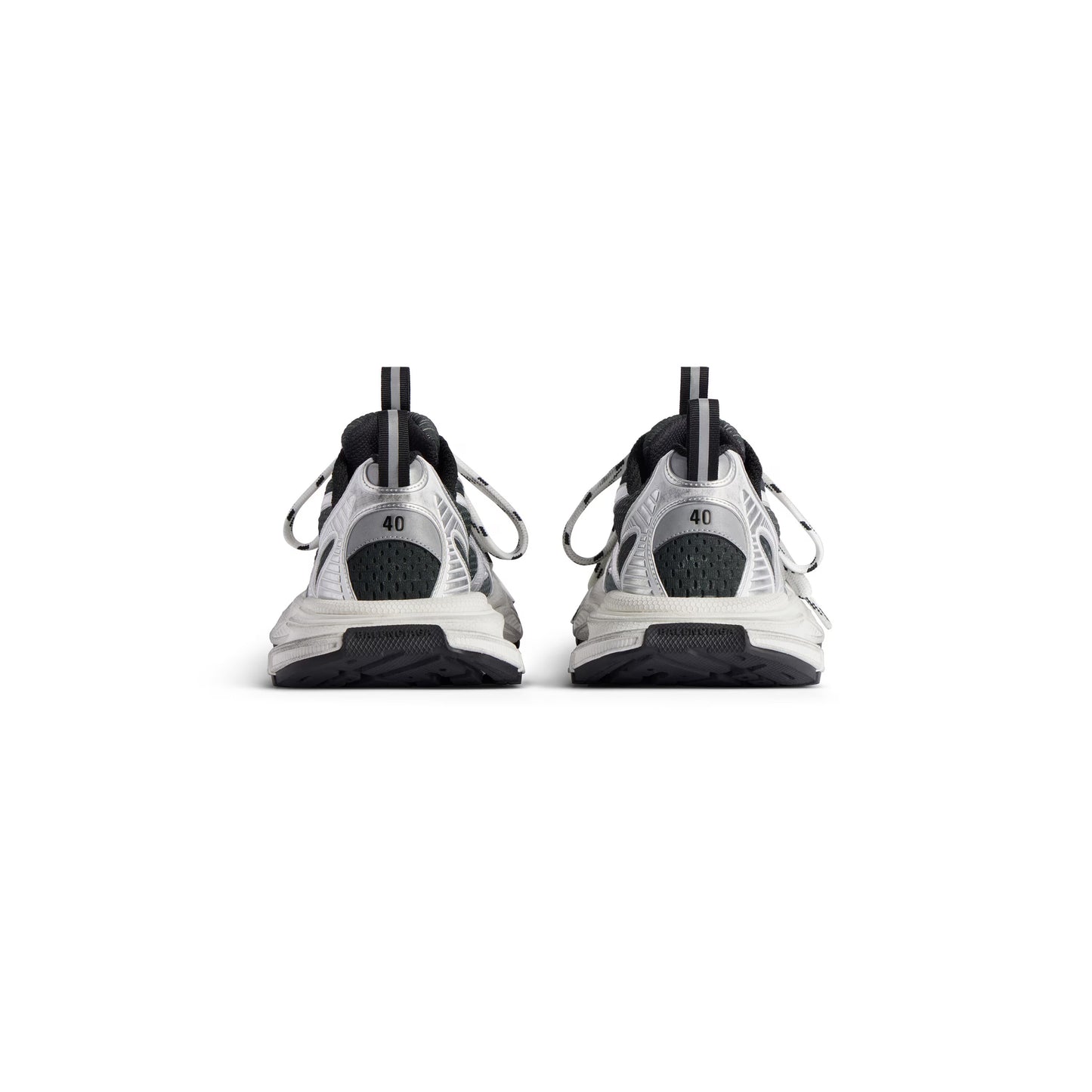 Women's Balenciaga 3XL Gradient Sneaker in Black/Grey/White