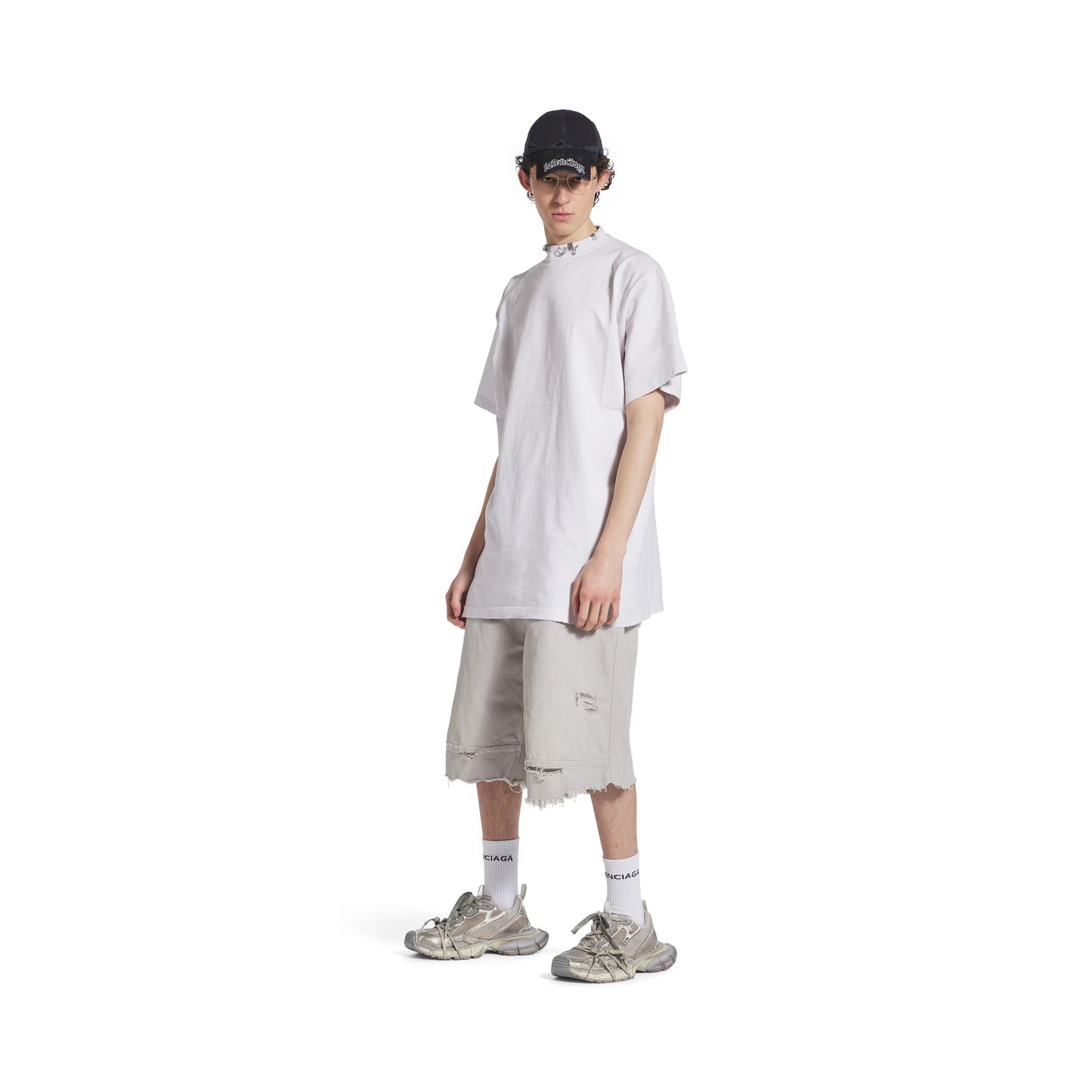 Men's Balenciaga 3xl Sneaker in Light Beige