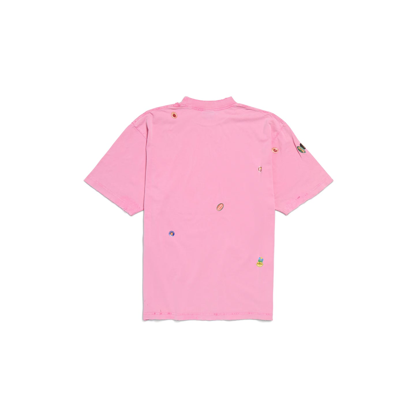 Balenciaga Fruity T-shirt Medium Fit in Faded Pink