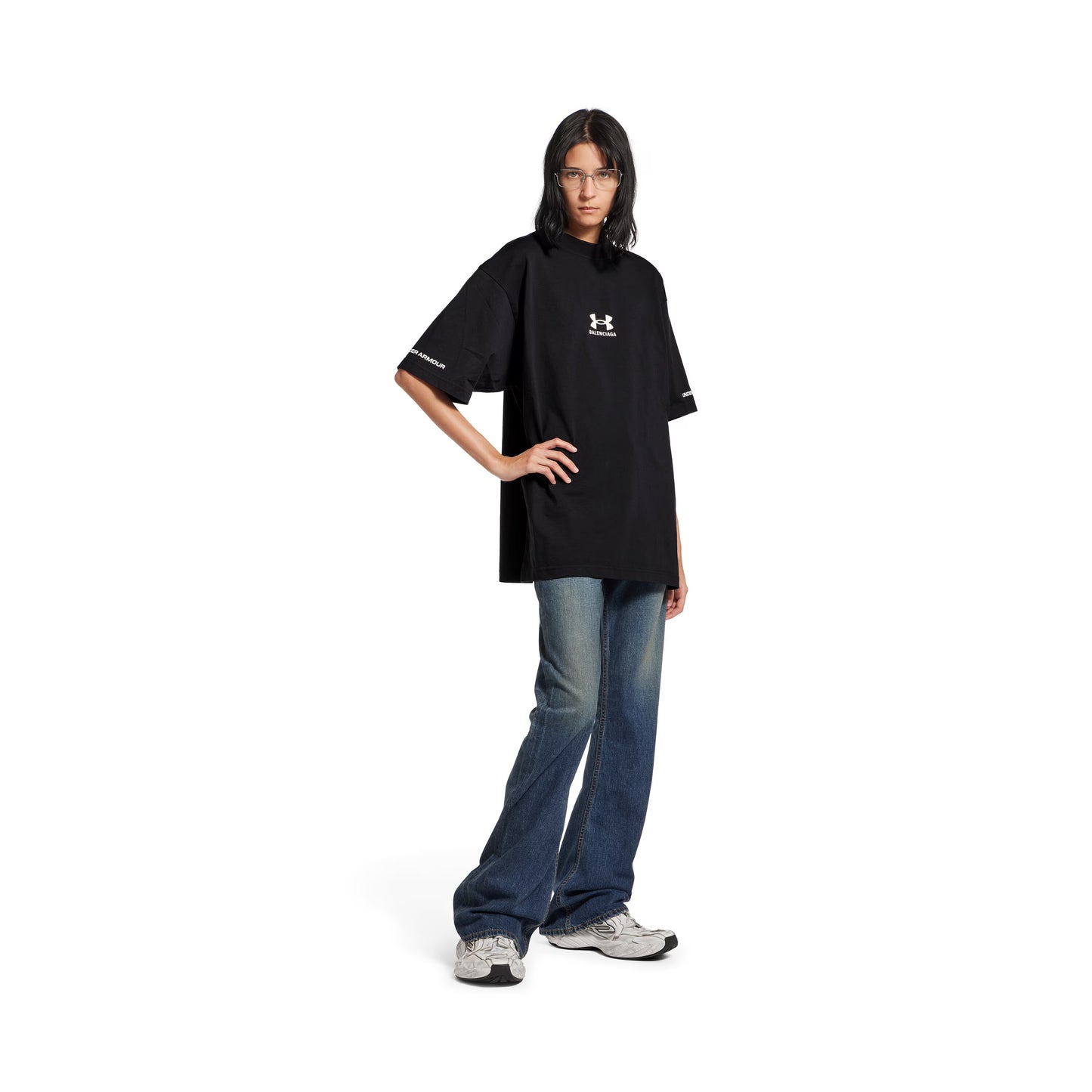 Balenciaga Under Armour® T-shirt Medium Fit in Black