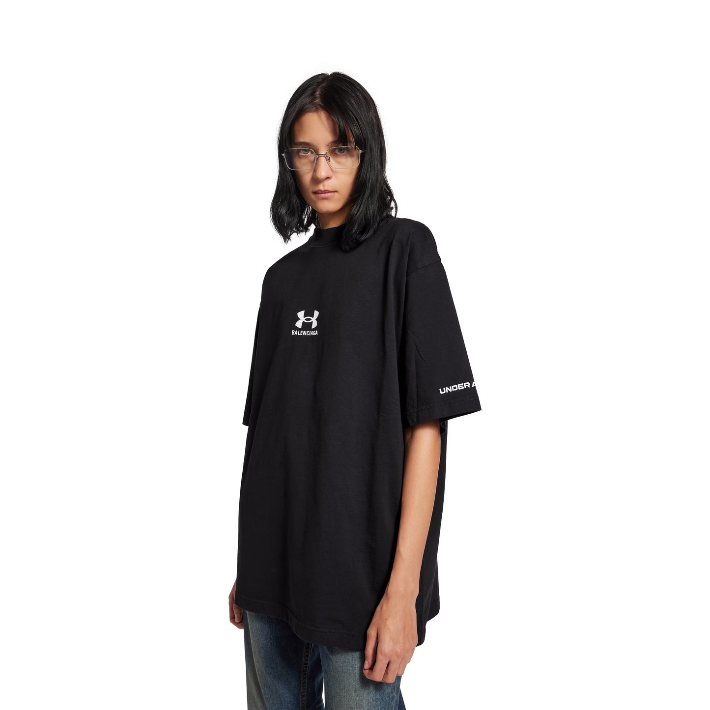 Balenciaga Under Armour® T-shirt Medium Fit in Black