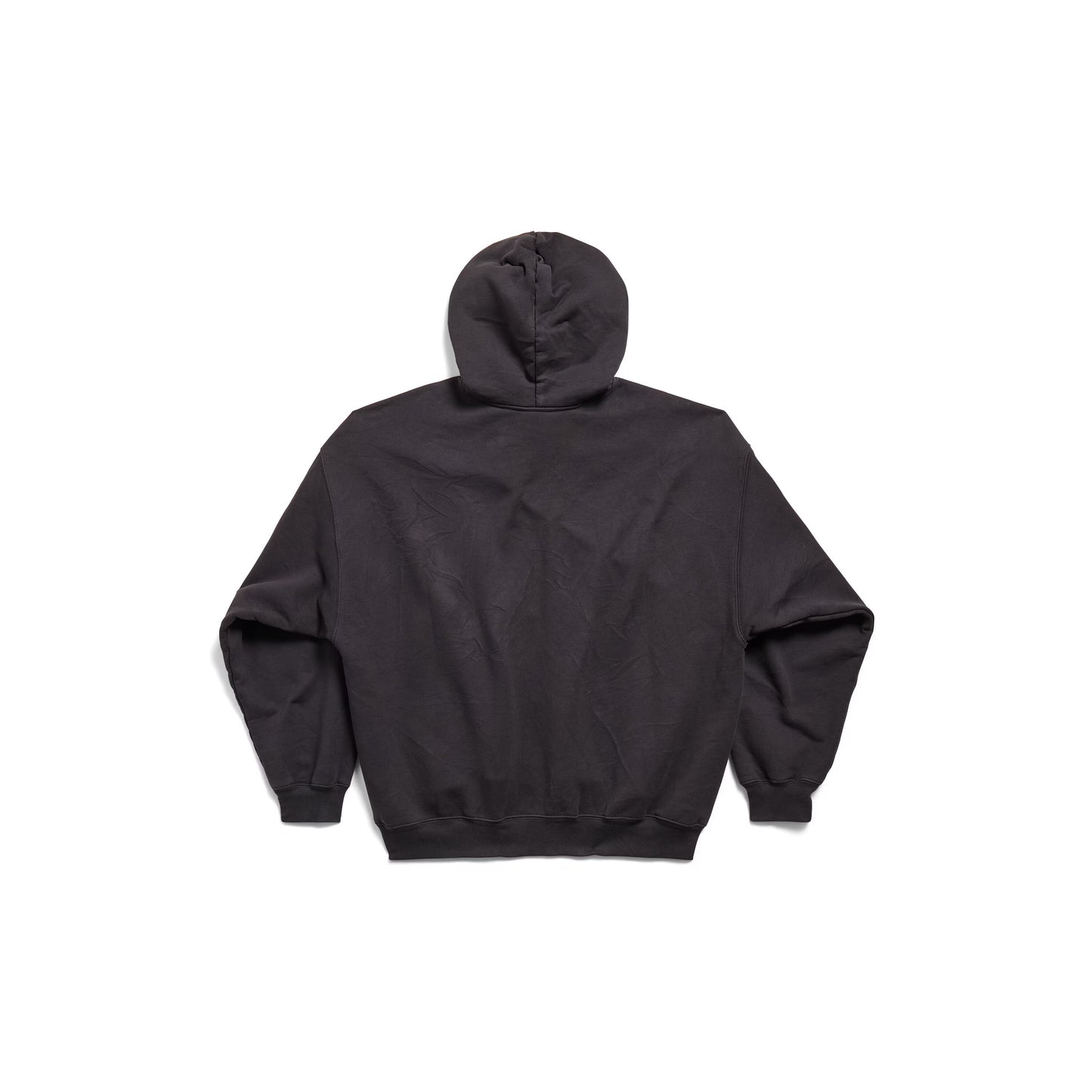 Balenciaga Loop Sports Icon Hoodie Medium Fit in Black