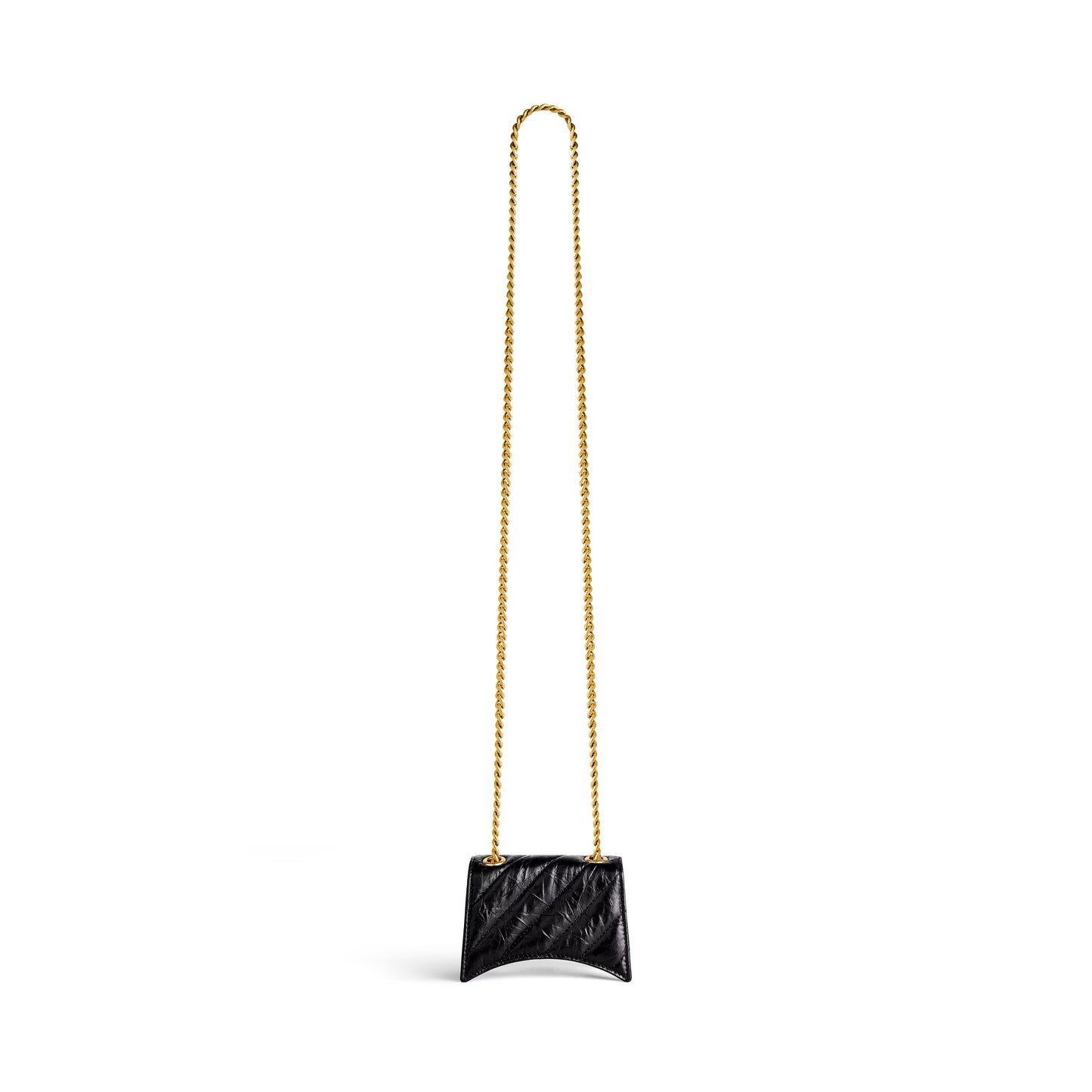 Balenciaga Crush Mini Chain Bag Quilted in Black