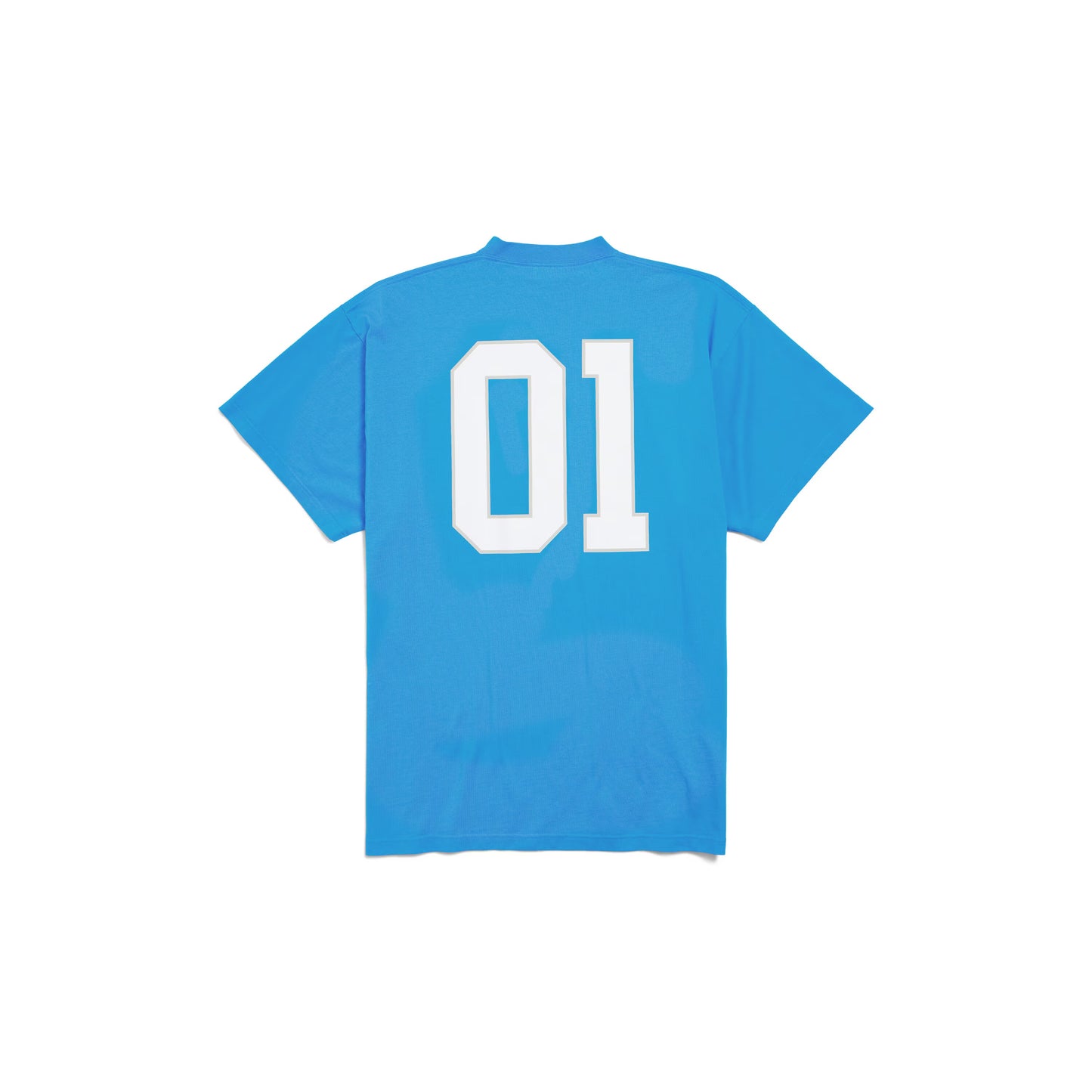 Balenciaga Basketball Series - Oversized T-shirt in Blue