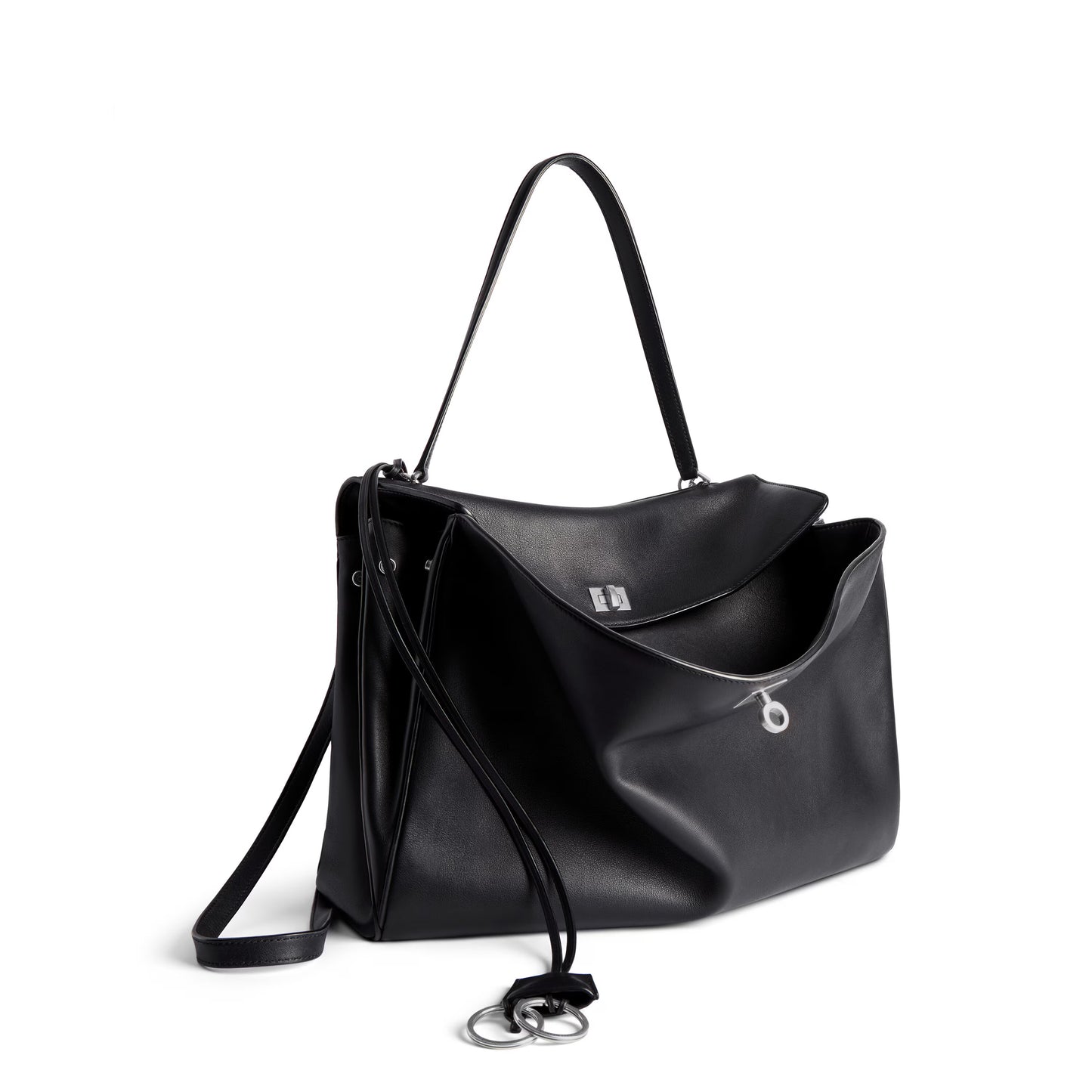 Balenciaga Rodeo Large Handbag in Black