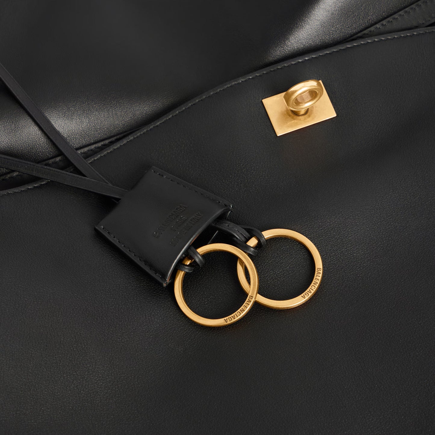 Balenciaga Rodeo Large Handbag in Black