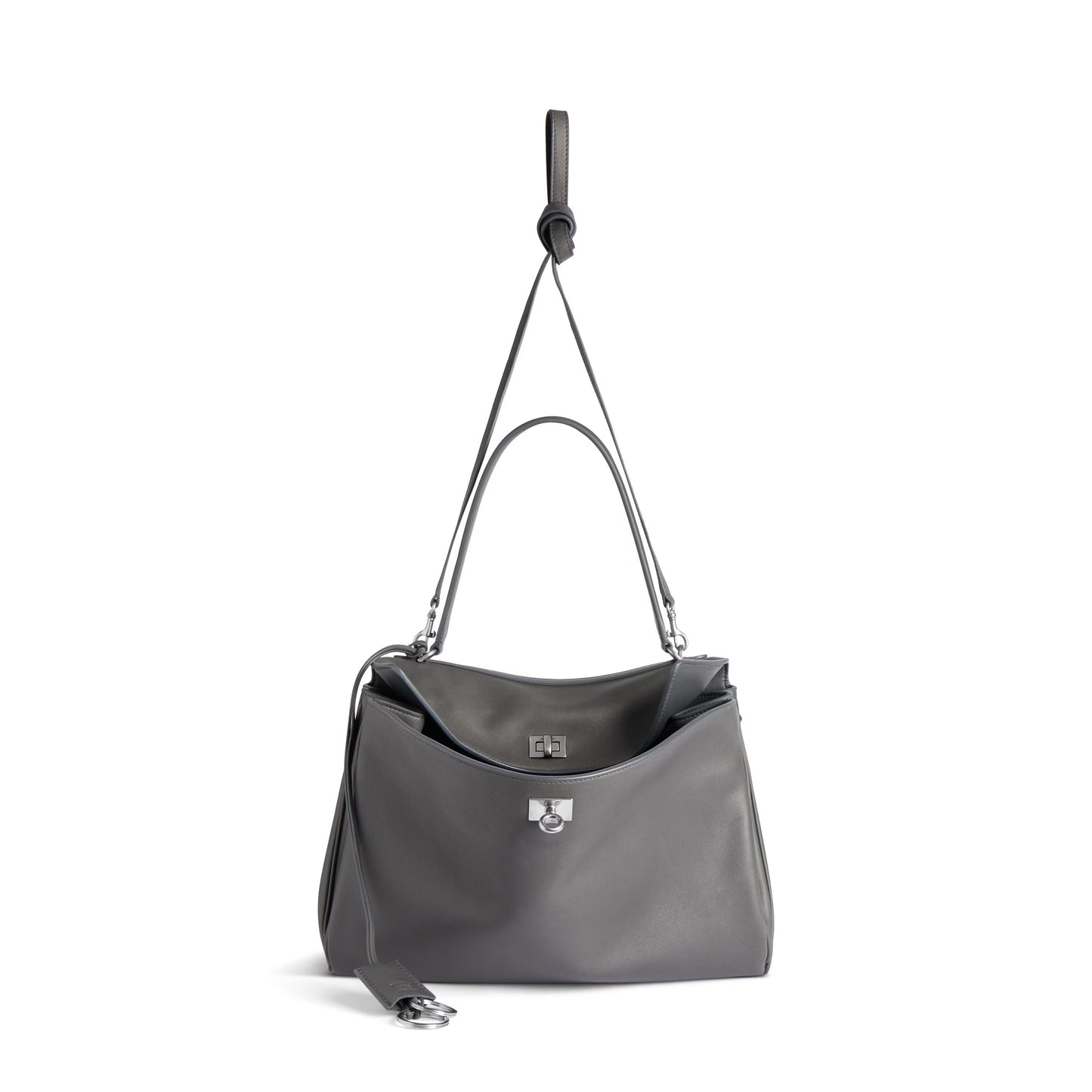 Balenciaga Rodeo Handbag Medium in Grey