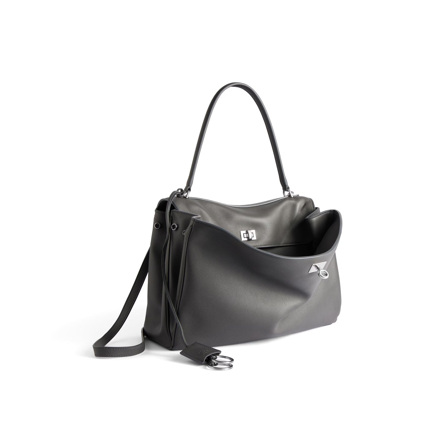 Balenciaga Rodeo Handbag Medium in Grey